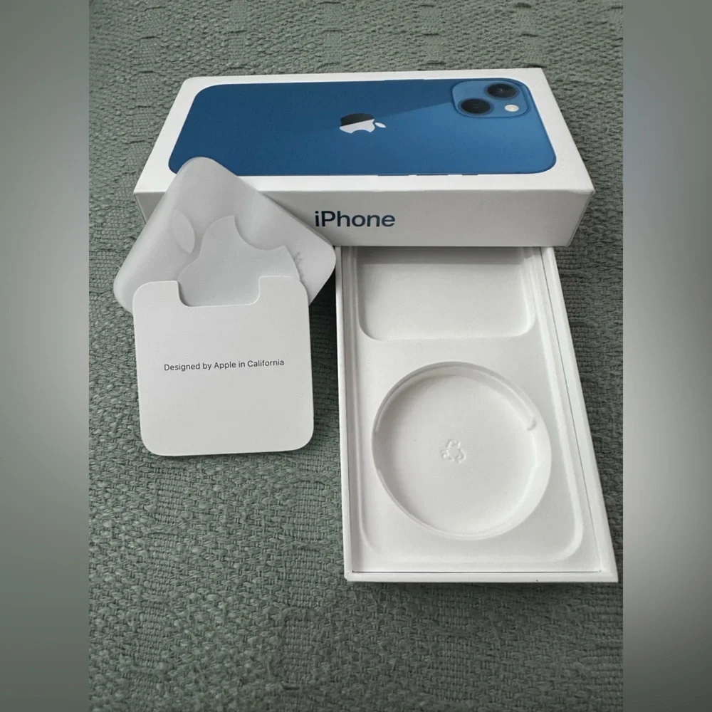 **BOX ONLY** Apple iPhone 13 Vibrant Blue